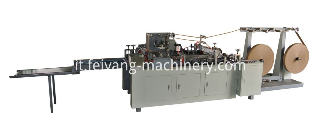 Maniglia a cavo di carta torto che fa macchina Twisted Paper Cord Handle Making Machine